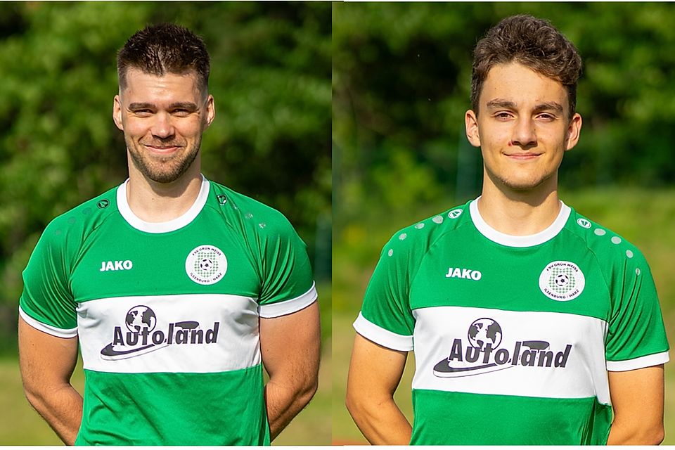 Martin Salis (links) und Joshua Zimmermann sind zwei von vier Neuzugängen beim FSV Grün-Weiß Ilsenburg.