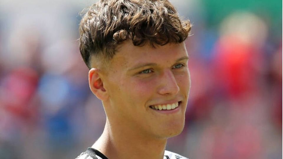 Karlo Kuranyi hatte in Möhringen gut lachen, er erzielte zwei Tore für den FC 08 Villingen.