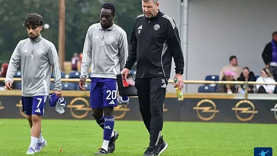 SVBV-Trainer Torsten Klein (r.)