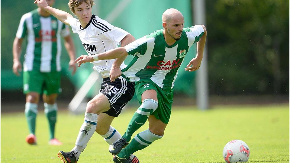 Im Hinspiel hatte der 1.FC Burgkunstadt noch das Nachsehen. Foto: Wolfgang Zink