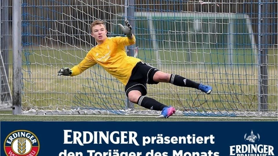 Damals war er noch als Torverhinderer unterwegs: Matthias Fichtner als Torhüter des FC Deisenhofen in der Landesliga. Heute gehört er zu den treffsichersten Angreifern des Landkreises. 