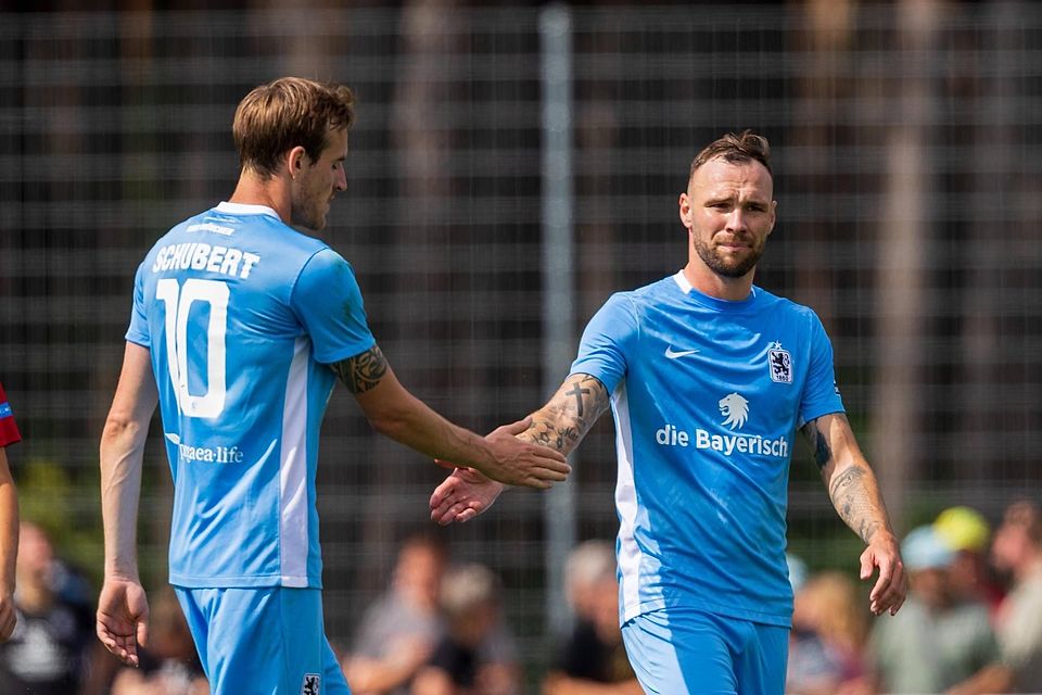 Verlor das interne Stürmerduell in der vergangenen Saison gegen Patrick Hobsch: Fabian Schubert verlässt den TSV 1860 München.