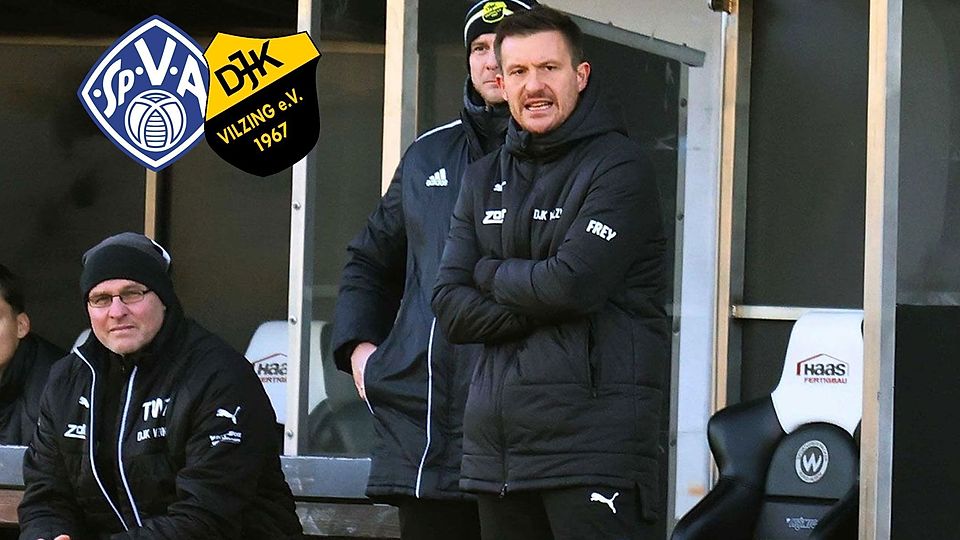 Die Vilzinger um Cheftrainer Beppo Eibl (Mitte) reisen am Mittwoch nach Aschaffenburg.