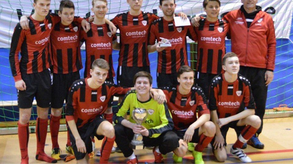 Die A-Jugend des SV Allmersbach gewann. F: Marius Singer / Kevin Flatau