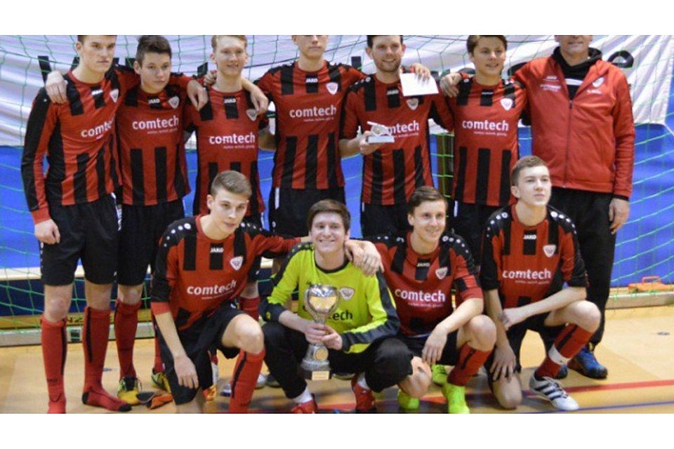 Die A-Jugend des SV Allmersbach gewann. F: Marius Singer / Kevin Flatau