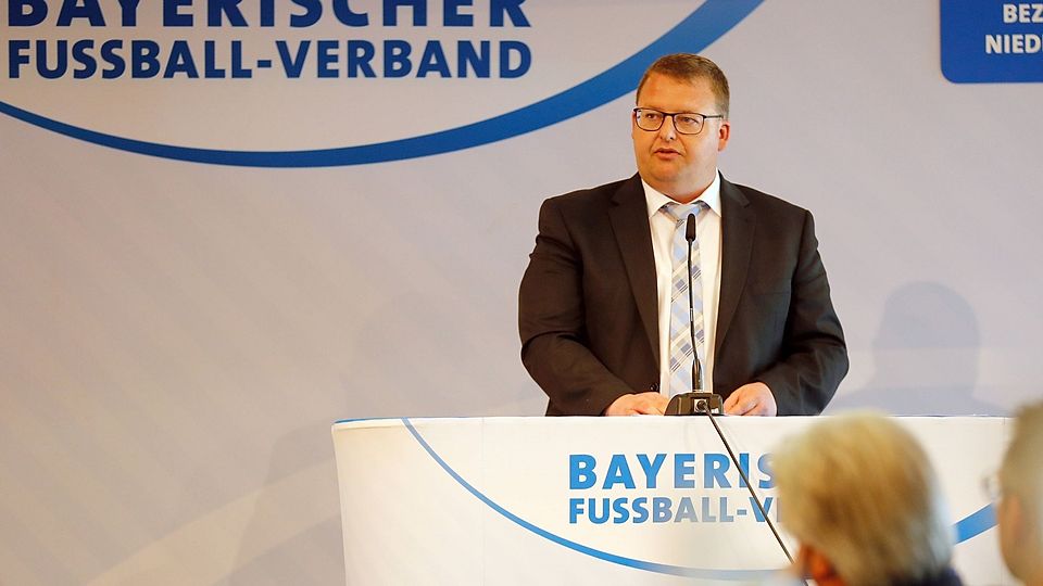 Christian Bernkopf würde gerne den Bayerischen Fußball-Verband (BFV) in die Zukunft führen. 