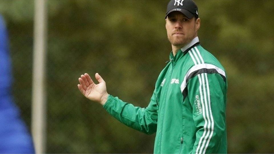 Andreas Lorig, Coach des SV Dreis.
