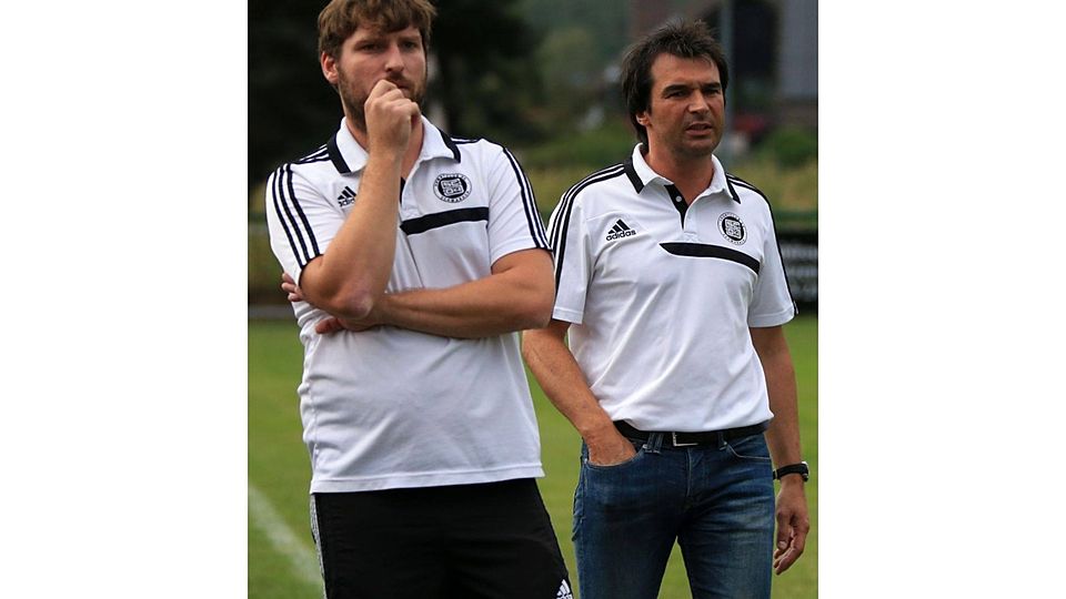 Wollen als Meister beim SC 04 Schwabach aufhören: Johannes Feihl (links) und Stefan Pröpster.F: Giurdanella