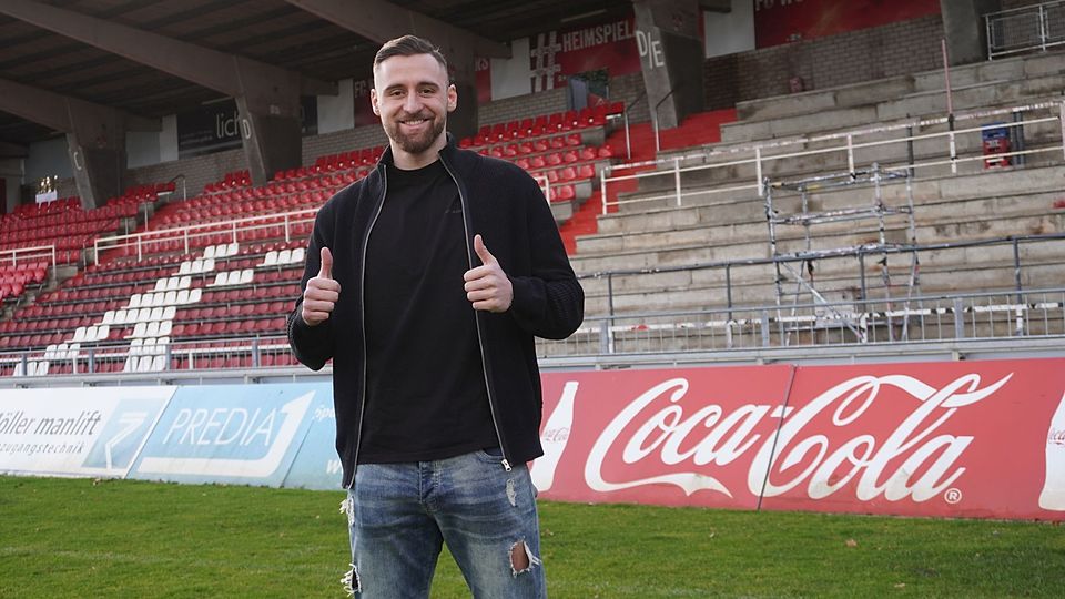 Lukas Gottwalt läuft ab sofort für die Kickers auf.