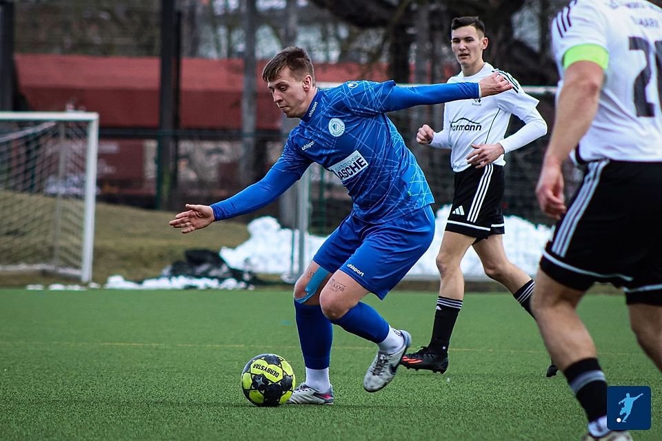 Fabian Karow traf für den SV Fortuna Magdeburg am Freitagabend doppelt. Fabian Karow traf für den SV Fortuna Magdeburg am Freitagabend doppelt.
