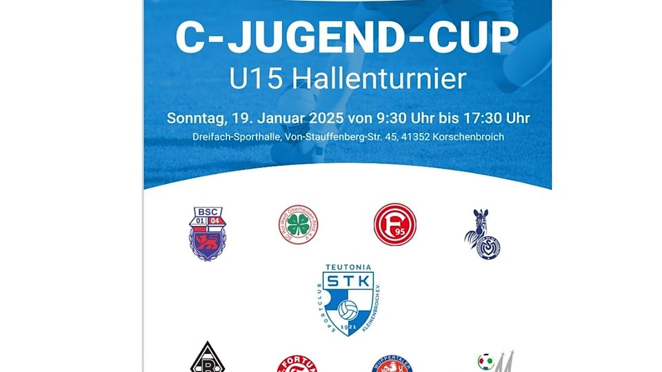 Die Infos zum C-Jugend-Cup in Korschenbroich.