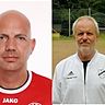 Patrick Kiewel (links) legt sein Amt als Hochheim Trainer nieder und Andreas Maier (rechts) übernimmt zur neuen Saison