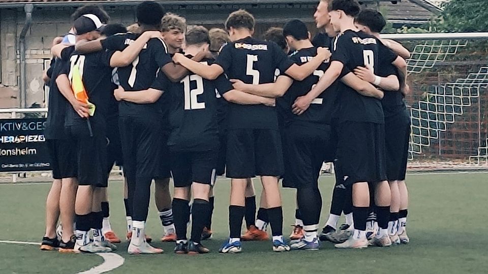 Die erfolgreiche U19 des SV Gimbsheim.
