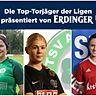 Dimpflmaier, Aschenbrenner und Schlemmer zählen zu besten oberbayerischen Torjägerinnen der A-Klasse.