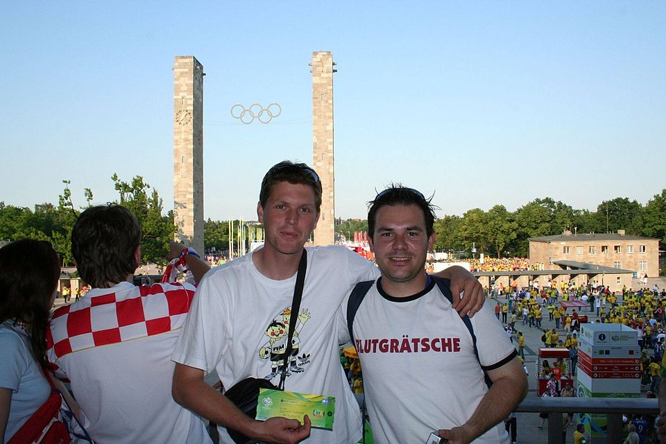 WM2006 in Berlin beim Spiel Brasilien - Kroatien