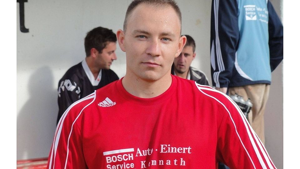 Der Kemnather Jozsef Dobos war einer der Gewinner am 5. Spieltag der Kreisliga Nord. Mit zwei Toren steuerte er zum 5:1 Sieg seiner Mannschaft in Neustadt/WN bei. Foto: Bartl
