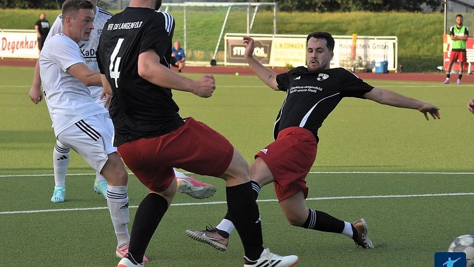 Langenfeld konnte Solingen-Wald erfolgreich ärgern.