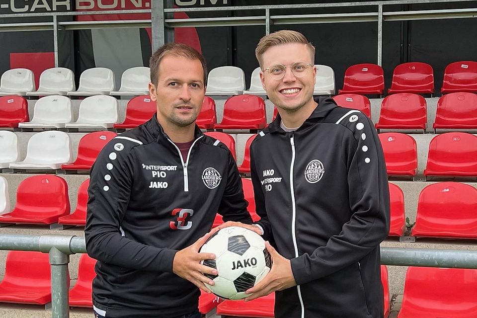 Nico Held - Muriz Salemovic - TSV Landsberg - Fußball - Abteilungsleitung