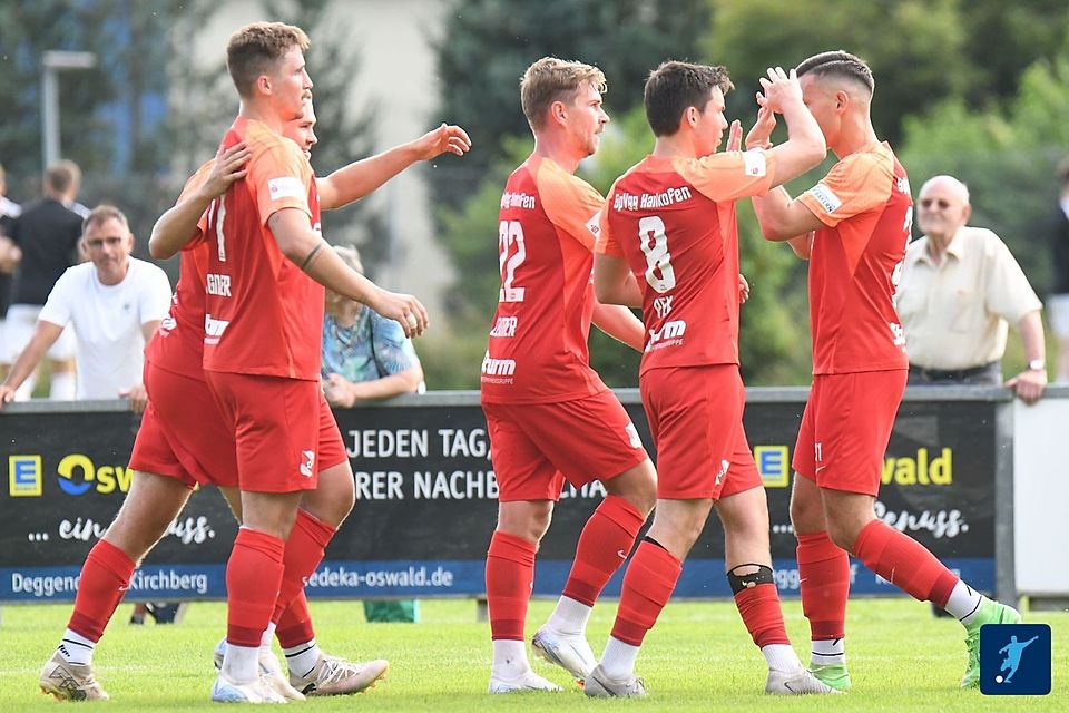 U.a. Regionalliga-Aufsteiger Hankofen hat den Einzug in die nächste Pokalrunde geschafft.