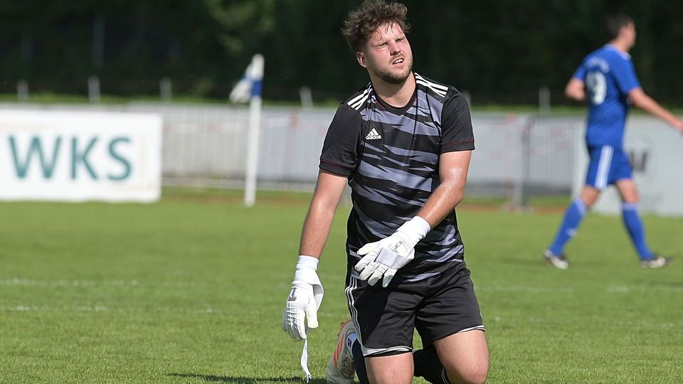 Bei Torwart Dominik Pautsch und dem SV Etzenricht ist die Sehnsucht groß nach dem ersten Saisondreier.