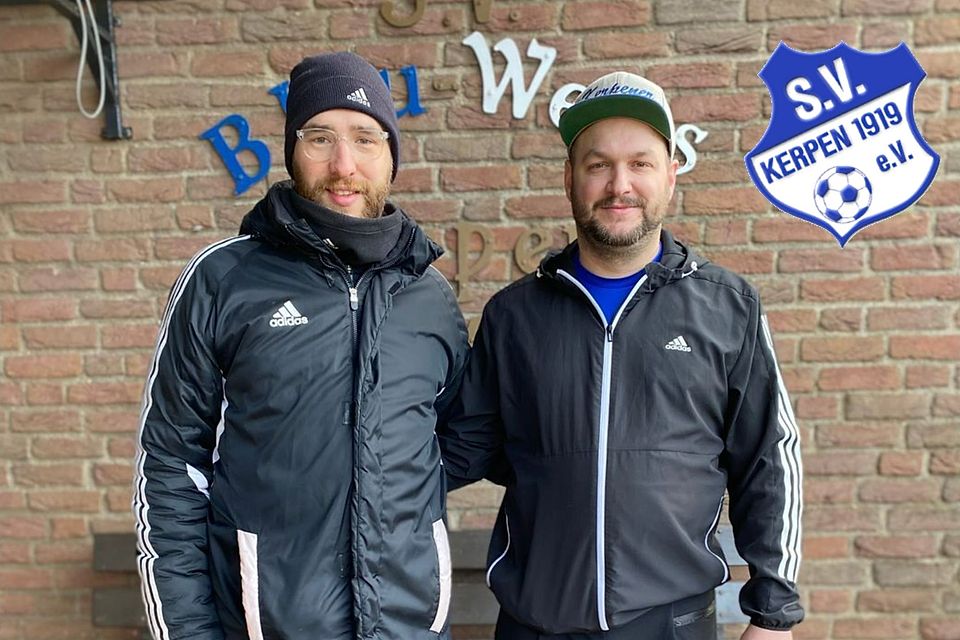 Das neue Trainerteam: Tom Apitz (links) & Alexander Steiger (rechts)