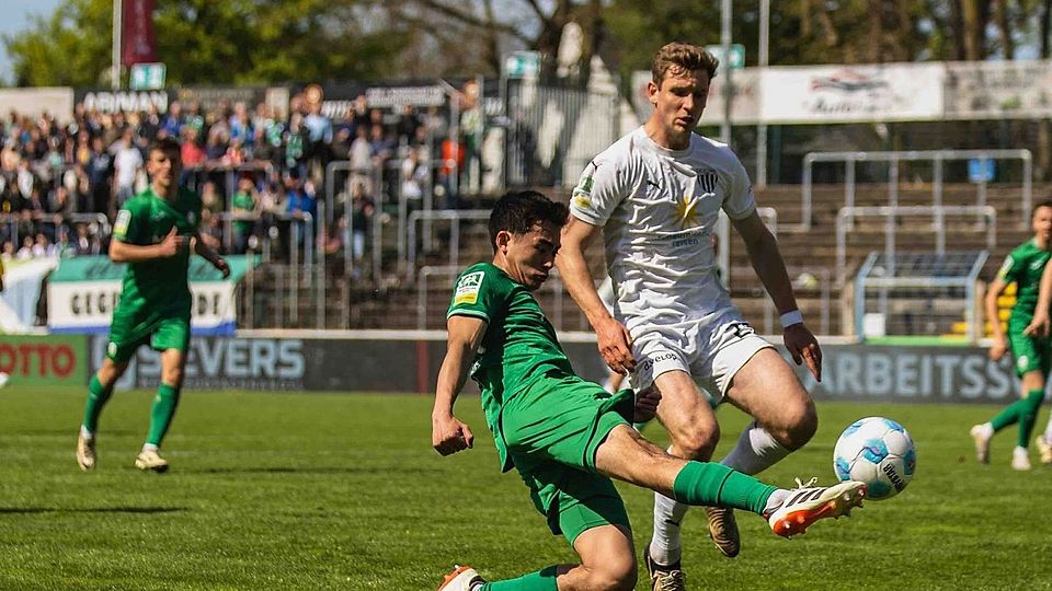 Der 1. FC Bocholt hat sein letztes Heimspiel gewonnen - und die Gäste womöglich eine Liga tiefer geschickt.