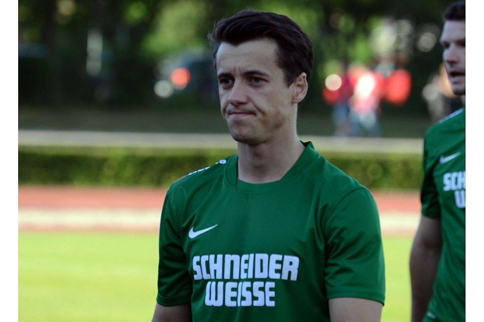 Leistungsträger und Co-Spielertrainer beim ATSV Kelheim: Florian Schinn  F: Meier