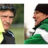 Beim FC Memmingen waren sie einst Teamgefährten, jetzt ist Gursel Purovic (links) als Trainer der Nachfolger von Reinhold Mayer beim Landesligisten TV Bad Grönenbach.   F.: Schulze, Brugger