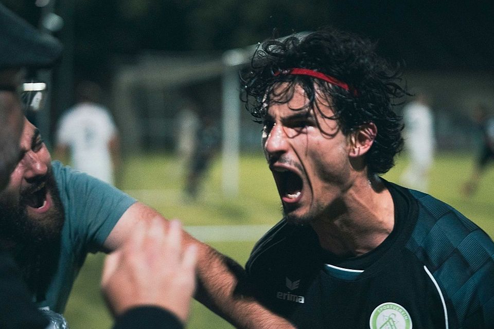 Der SV Aubing grüßt von ganz oben.