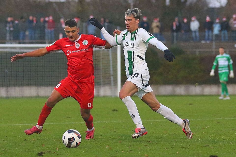 Noah Pesch ist in der Regionalliga kaum aufzuhalten. Noah Pesch ist in der Regionalliga kaum aufzuhalten.