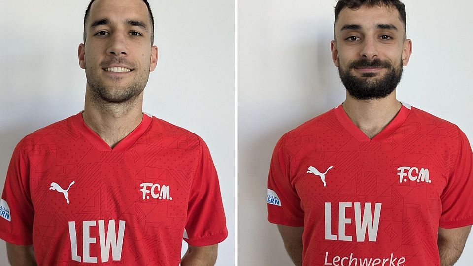 David Mihajlovic (li.) und Oktay Leyla kehren zum FC Memmingen zurück.
