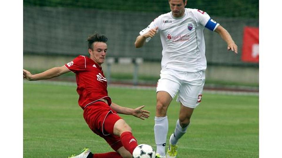 Mit 2:1 setzten sich Andreas Dick (rechts) und der Bonner SC bei Julian Fälbers Siegburger SV 04 durch. Foto: Henry
