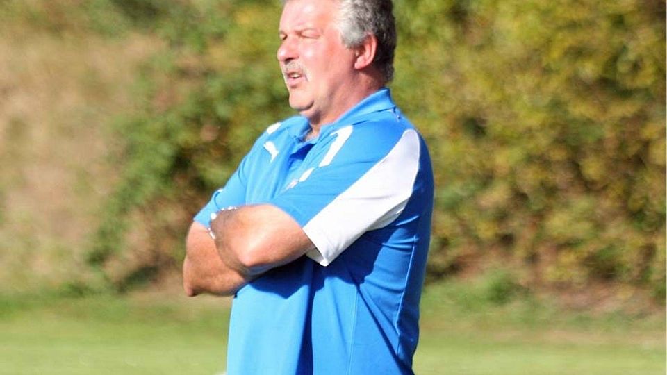 Trainer Peter Eichelhardt (56) wird in der neuen Saison öfter die Qual der Wahl haben. Das Saisonziel lautet ganz klar Kreisklassen-Aufstieg. F: Christian Groitl