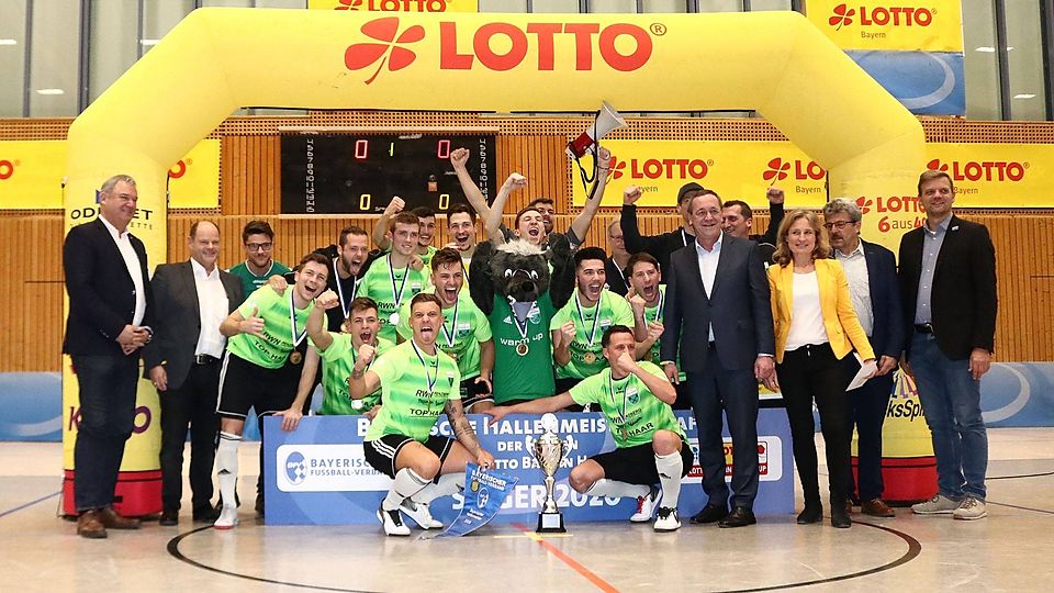 Der 1. FC Penzberg ist neuer Bayerischer Hallenmeister 