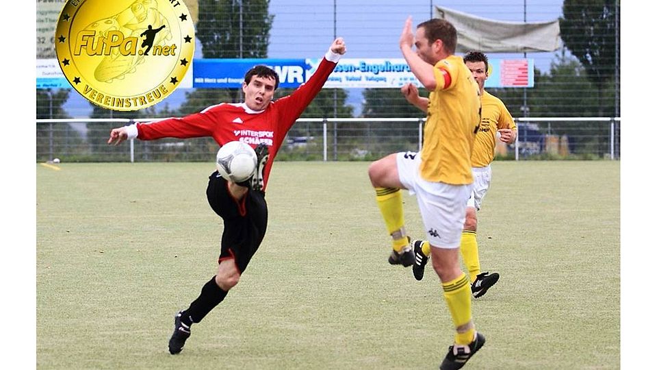 Beim TuS Wörrstadt spielt unser nächster Vereinstreuer: Michael Erdmann (rot) ist seit über 30 Jahren beim TuS.