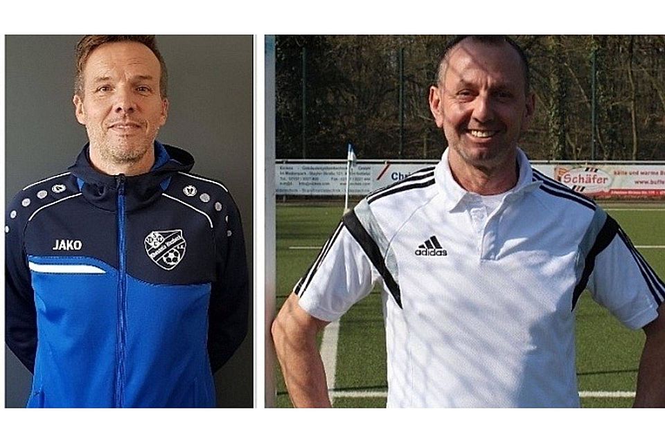 Rhenania Hinsbeck: Auf Frank Fretz folgt Klaus Hammann als neuer Trainer der ersten Mannschaft. Fotos: Verein