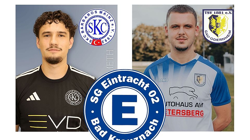 Zwei Neue für die Eintracht: Dennis Nemeth und Leart Rexhepi