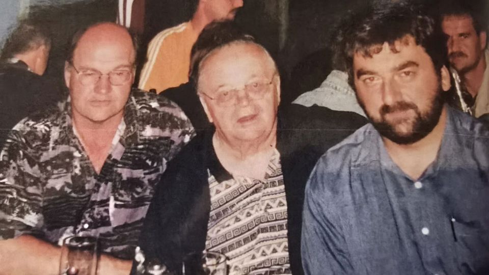 SC-Legenden unter sich (v.l.): Gustav Kagerbauer, Otto Eisner sen. und Erwin Reißner.