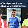Wer macht das Rennen in der Regionalliga? Arcangioli (l.), Hildebrandt (M.) oder Haberäcker (r.)?