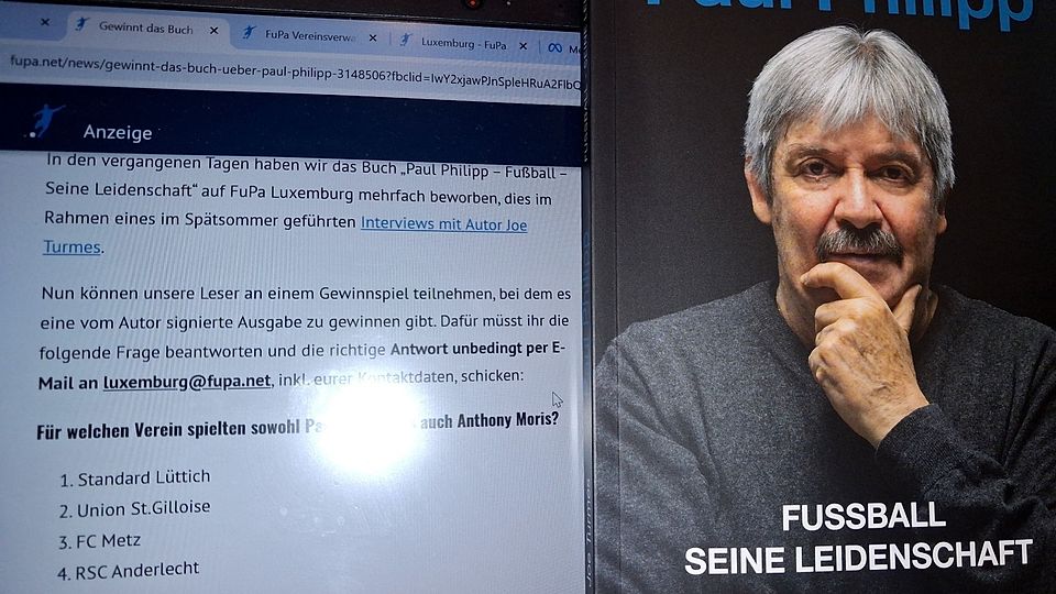 Das vom Autor signierte Buch geht an Nico Zenner