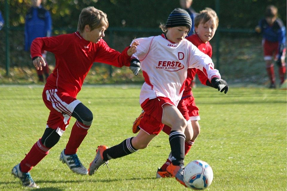 Der Einsatz war da in den Spielen der ASV U13. Foto: Groitl