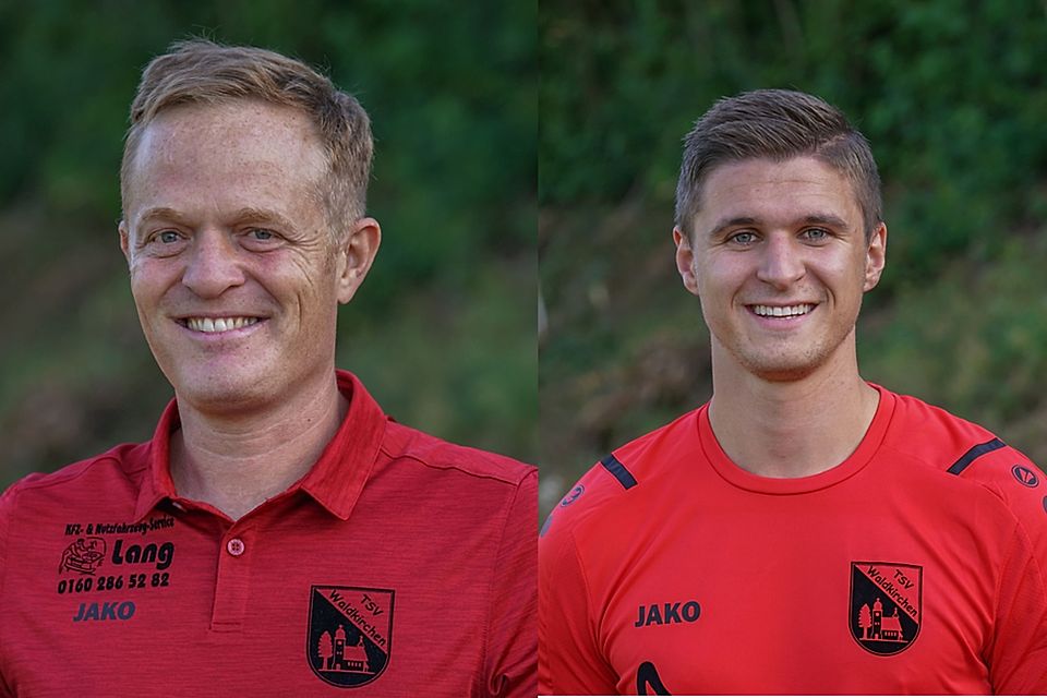 Alexander Nodes (li.) und Manuel Karlsdorfer werden den TSV Waldkirchen in der Bezirksliga anführen 