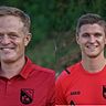 Alexander Nodes (li.) und Manuel Karlsdorfer werden den TSV Waldkirchen in der Bezirksliga anführen 
