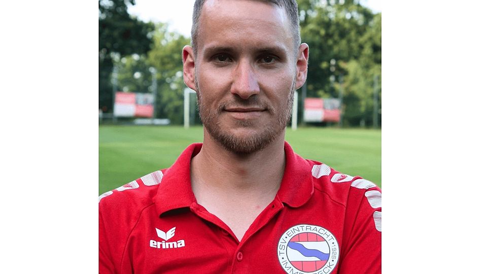 Marvin König, Trainer des TSV Eintracht Immenbeck III