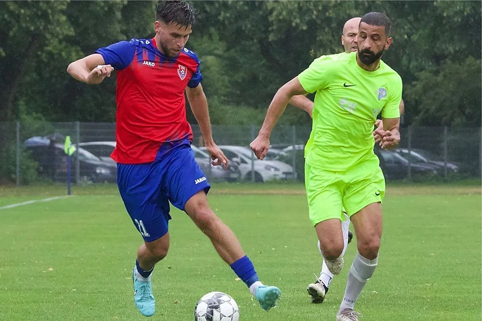 Benktib (li.) stand bereits im ersten Testspiel gegen den VfB Uerdingen auf dem Feld. 