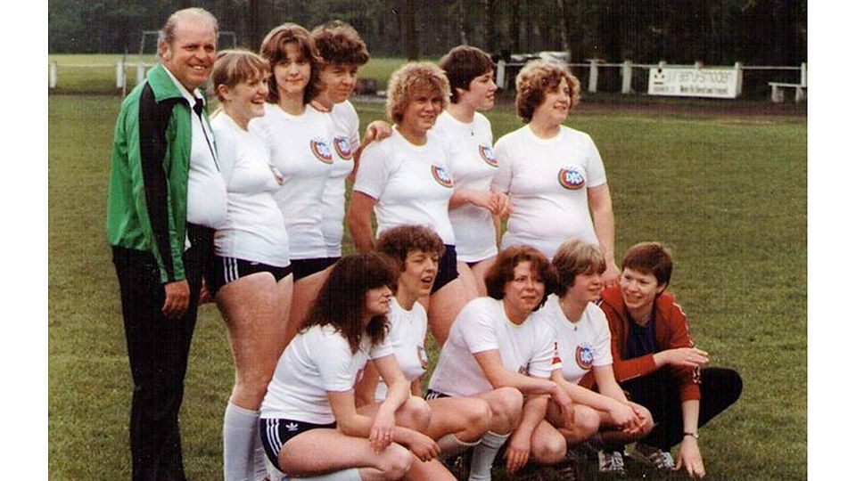 Goldene Zeiten: Die Damenmannschaft aus Eversburg vor 30 Jahren