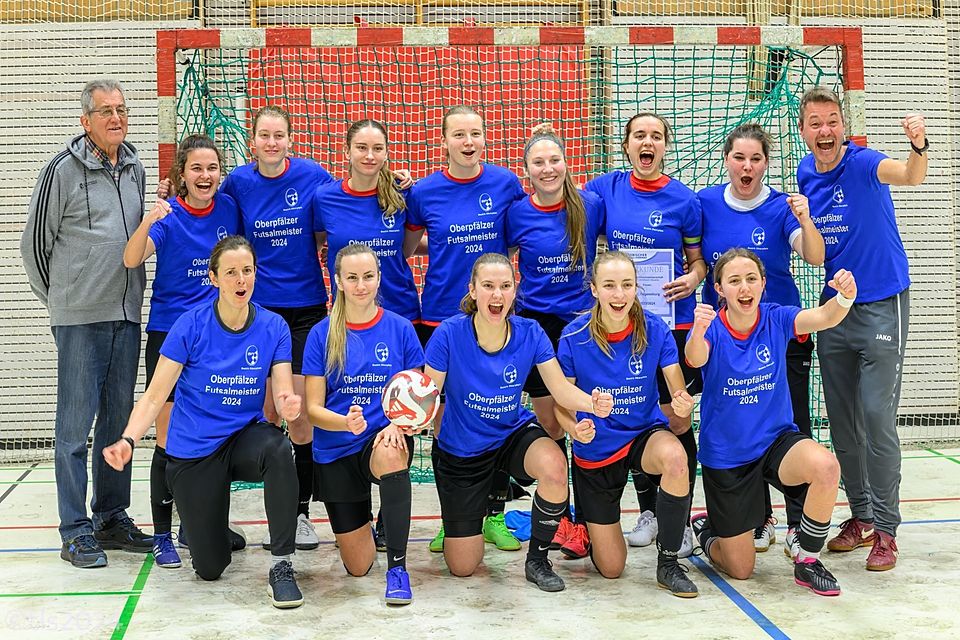 Der SC Regensburg ist – mal wieder – Futsal-Bezirksmeister bei den Damen.
