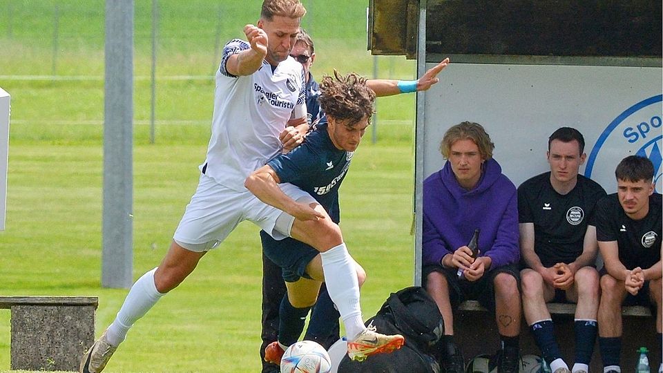 Zum letzten Mal im dunkelblauen Trikot des SC Oberweikertshofen lief Zoran Dimitrijevic auf.