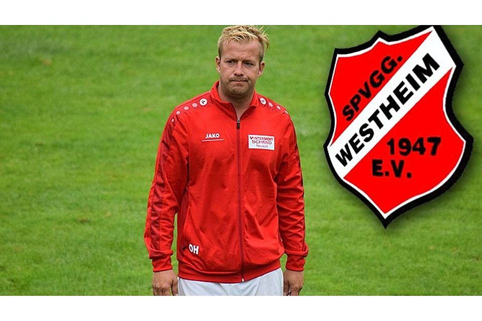 Setzt mit seiner Vertragsverlängerung ein Zeichen bei der SpVgg Westheim: Trainer Oliver Haberkorn.