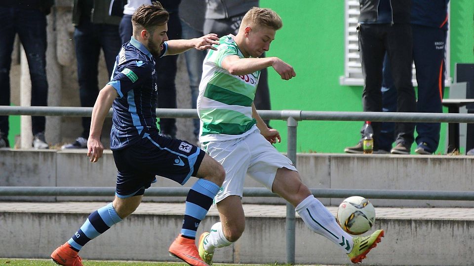 Der Stopfenheimer Niko Reislöhner freut sich über seinen Wechsel vo der SpVgg Greuther Fürth zur U23 des FC Ingolstadt 04. F: Zink